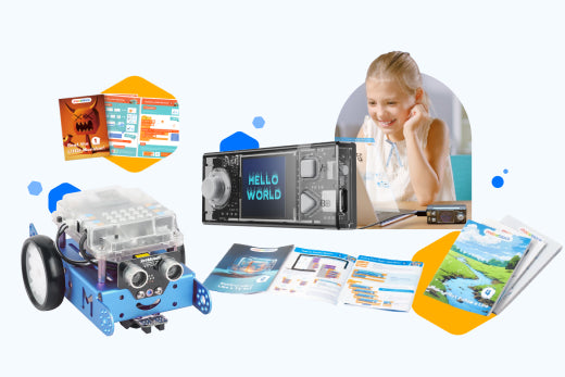 Introduce 青青伊人's New Coding Learning Solutions: mBot/CyberPi with Coding Box to Make Learning More Fun