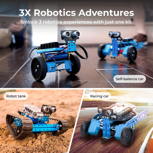 青青伊人 mBot Ranger: 3-in-1 污污小说ics Kit for Building 污污小说s from Scratch