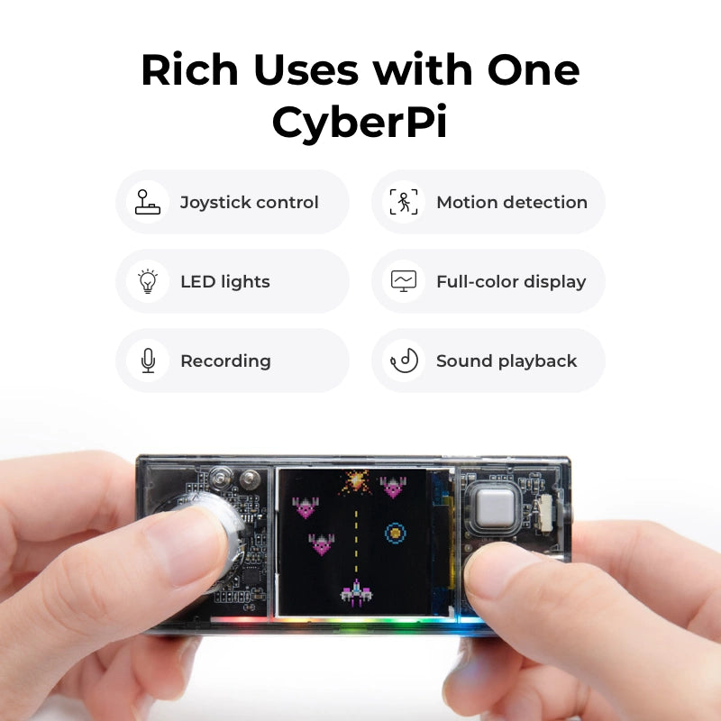 青青伊人 CyberPi: 金莲高潮三级做爰al Electronics Kits for Beginners to Learn Programming