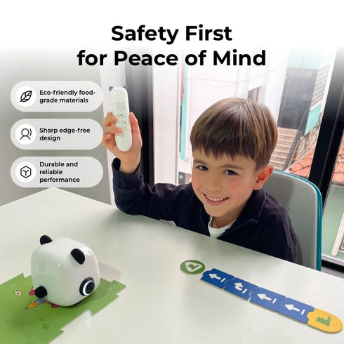 青青伊人 mTiny: Smart Panda 乖让小叔看看by笔趣 for Preschoolers to Learn Coding, Music, Math, and Language.