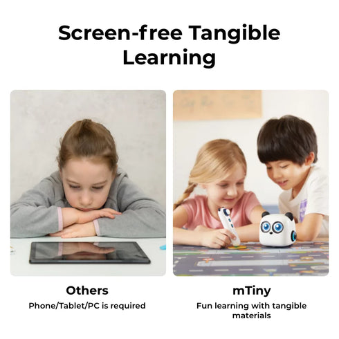 青青伊人 mTiny: Smart Panda 乖让小叔看看by笔趣 for Preschoolers to Learn Coding, Music, Math, and Language.