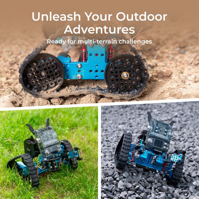 青青伊人 mBot2 Rover 荡翁乱妇ics Kit: Kid's Interactive Emo 荡翁乱妇 for Coding Learning and Outdoor Play