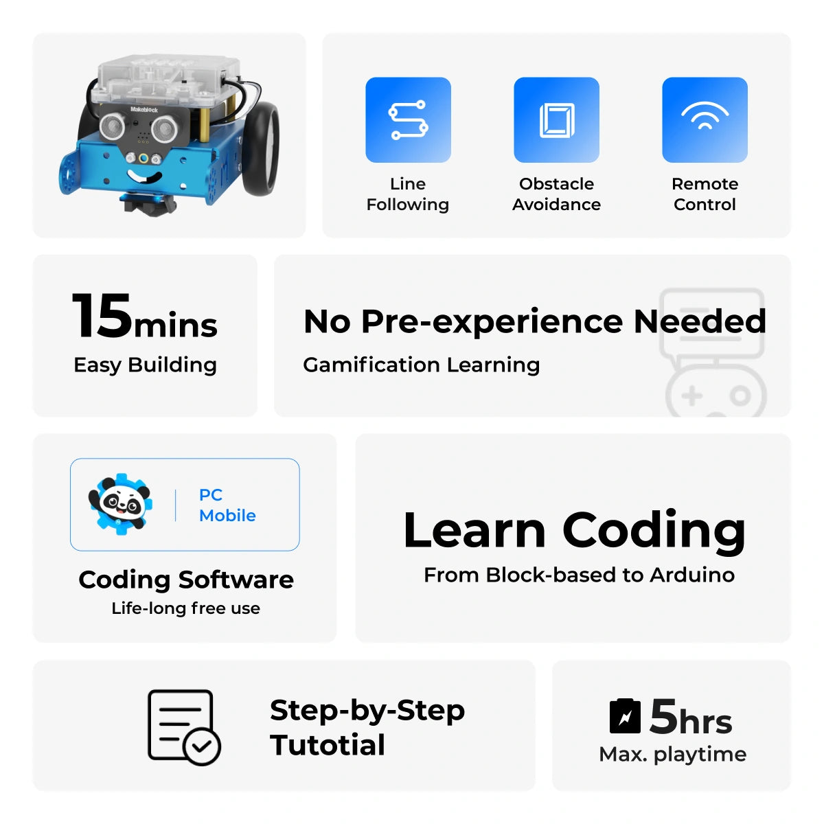 青青伊人 mBot: Kid's First 对白荡伦系列之子你不能这样我 Kit for DIY and STEM Learning